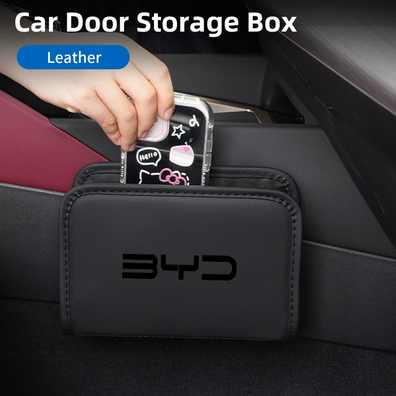 Car Leather Center Organizer For BYD S6 F0 F3 E6 I3 S7 G3 E5 G6 L3 F6 S8 M6 F3R