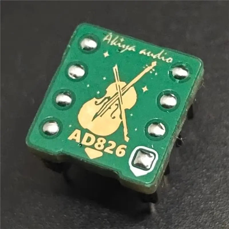 DTA4-AD826 High-Speed Op Amp 2PCS 350V/Μs Slew Rate 50Mhz Bandwidth Dual Amplifier ADC DAC Buffer Unrestricted Capacitor Drive L