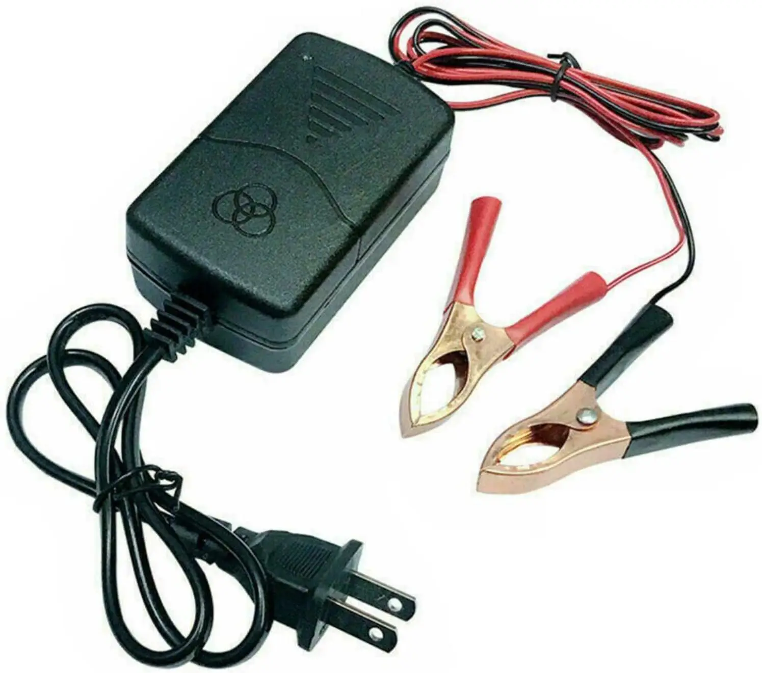 

Car Battery Charger 12V Automatic Smart Battery Charger Maintainer Trickle Charger for Boats Motorcycles ATVs Riding Mowers & Ca