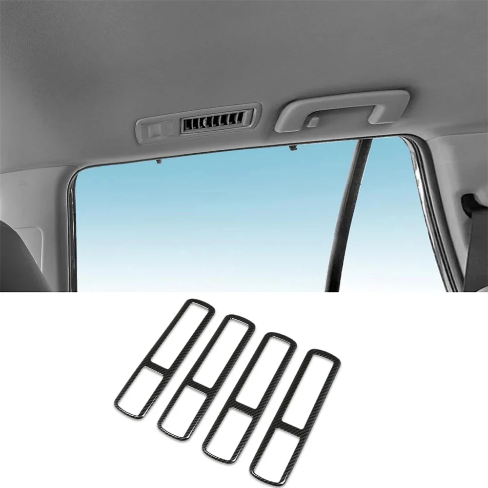 

For Toyota Grand Highlander 2024 2025 /Lexus TX Interior Rear Seat Air Condition Vent Outlet Cover Trims Body Kit Accessories