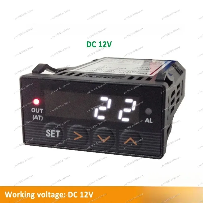 XMT7100 48*24mm DC12V PID Temperature Controller Intelligent Thermostat Digital Display Industrial 1300°C With Alarm Output