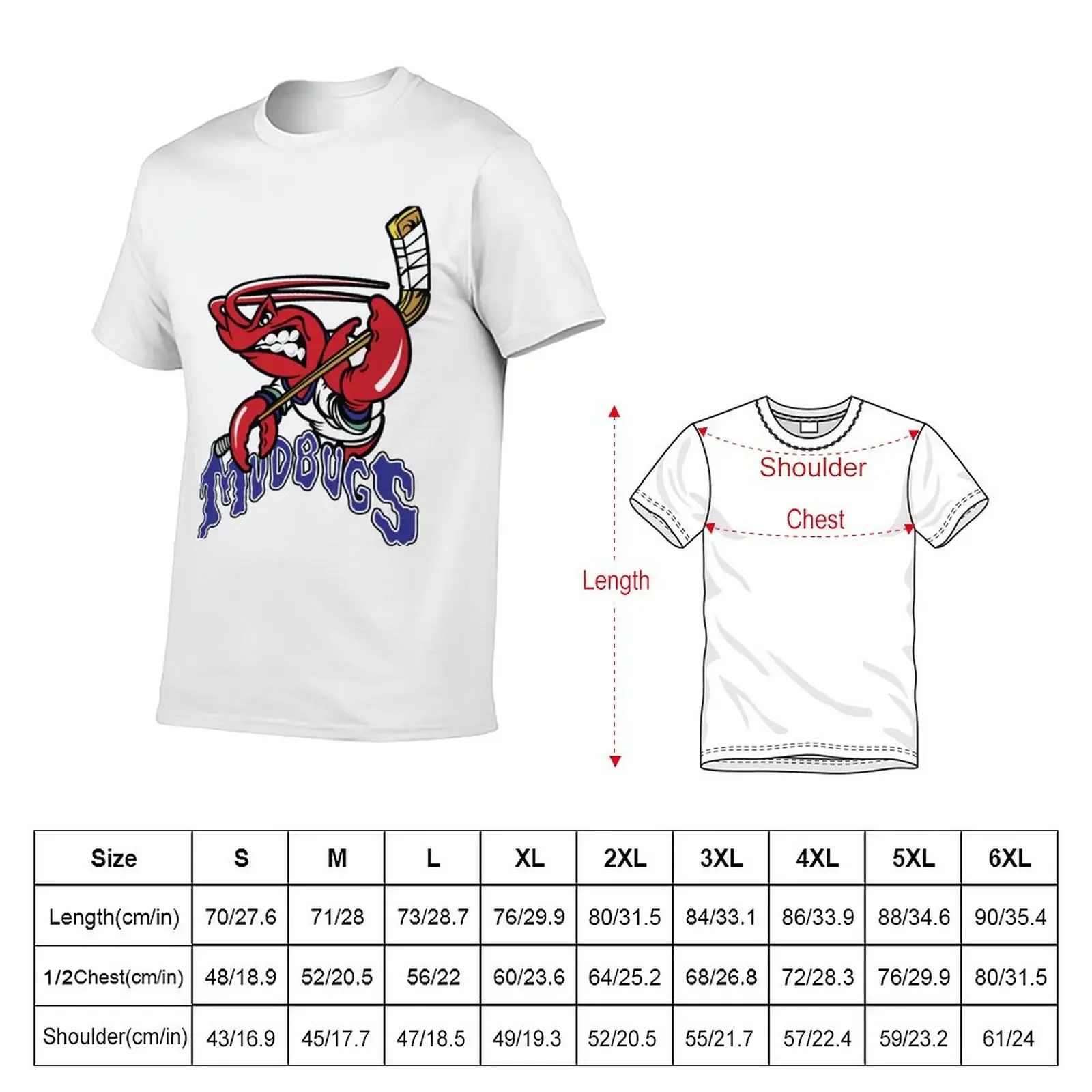 Bossier Shreveport Mudbugs T-Shirt korean fashion customs anime mens cotton t shirts