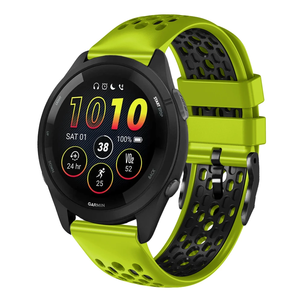 22mm Silikon armband für Garmin venu 3 2 vivo active 4 Smart Uhren armband Vorläufer 255 Musik 265 Sporta rmband Armband