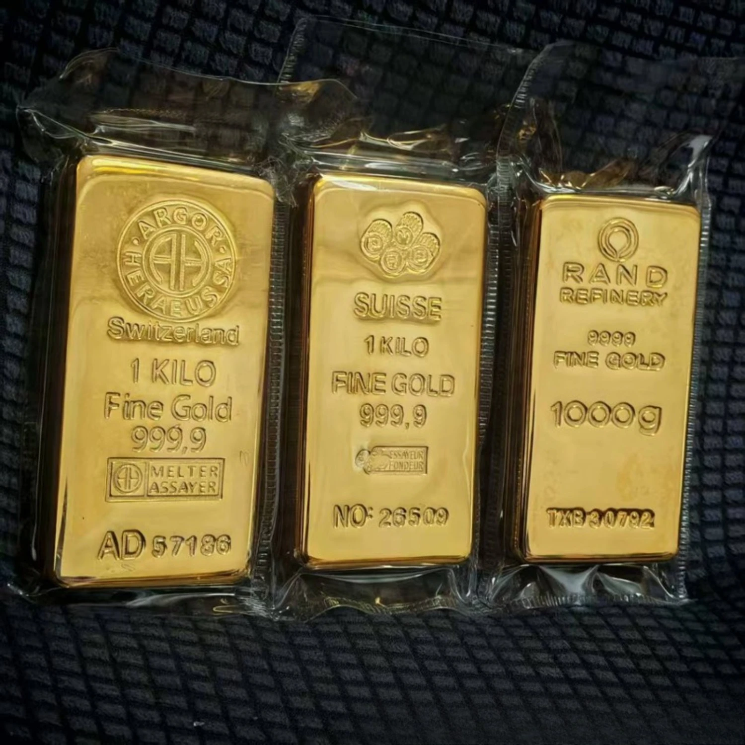 1000g Gold Tone Bar Decorative Ornament,Brass Bullion Style Display Block,Luxury Desktop Decor, Collectible Gift for Home Office
