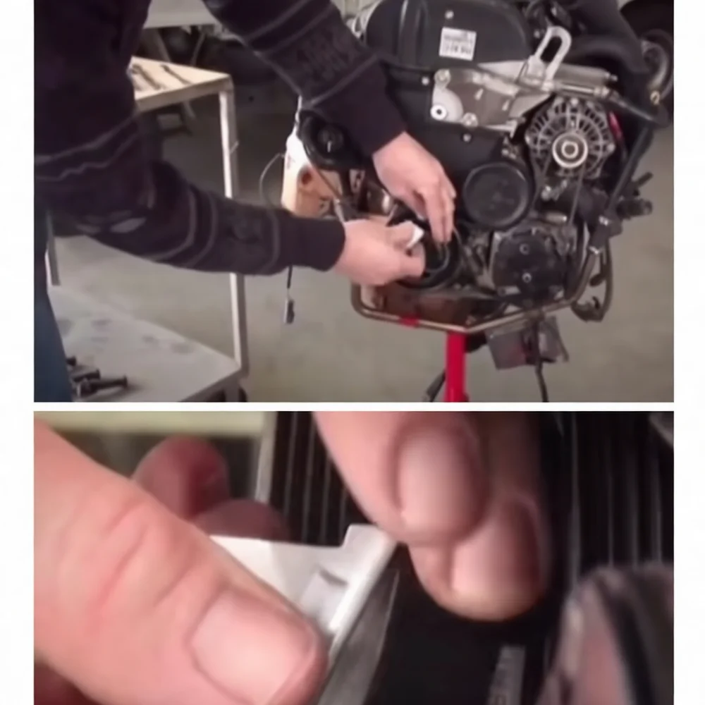 Hand Tools In Workshop - Engine Serpentine Belt Installation Removal Tool