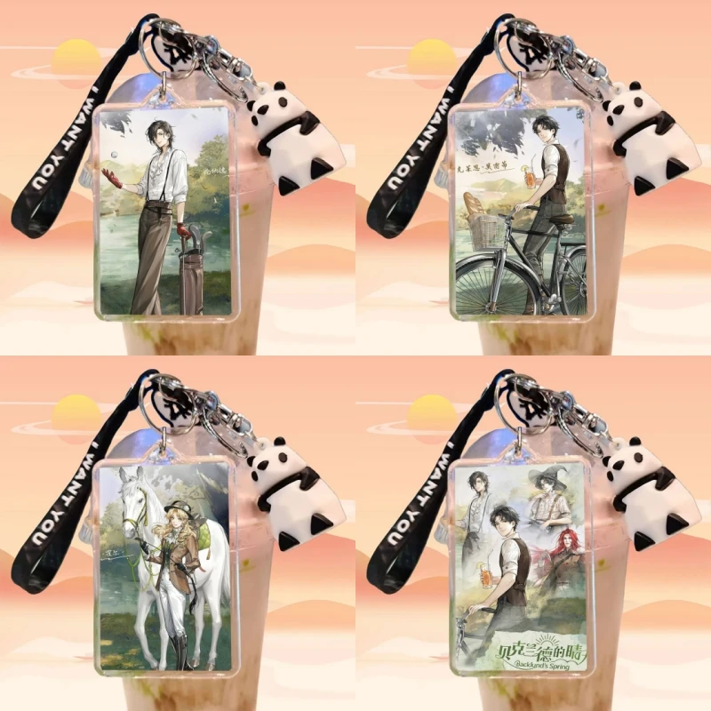 

Lord Of Mysteries Backlund Series Keychain, Leonard, Klein Moretti, Amon, Sharron, Audrey, Acrylic Bag Charm Toy Gift For Fans