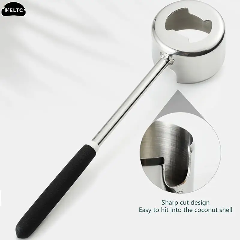 1pc Coconut Opener Tool Stainless Steel Coconut Opener Fruit Tools Kitchen Tools Accessories Kitchen Tools Kichen Accessories