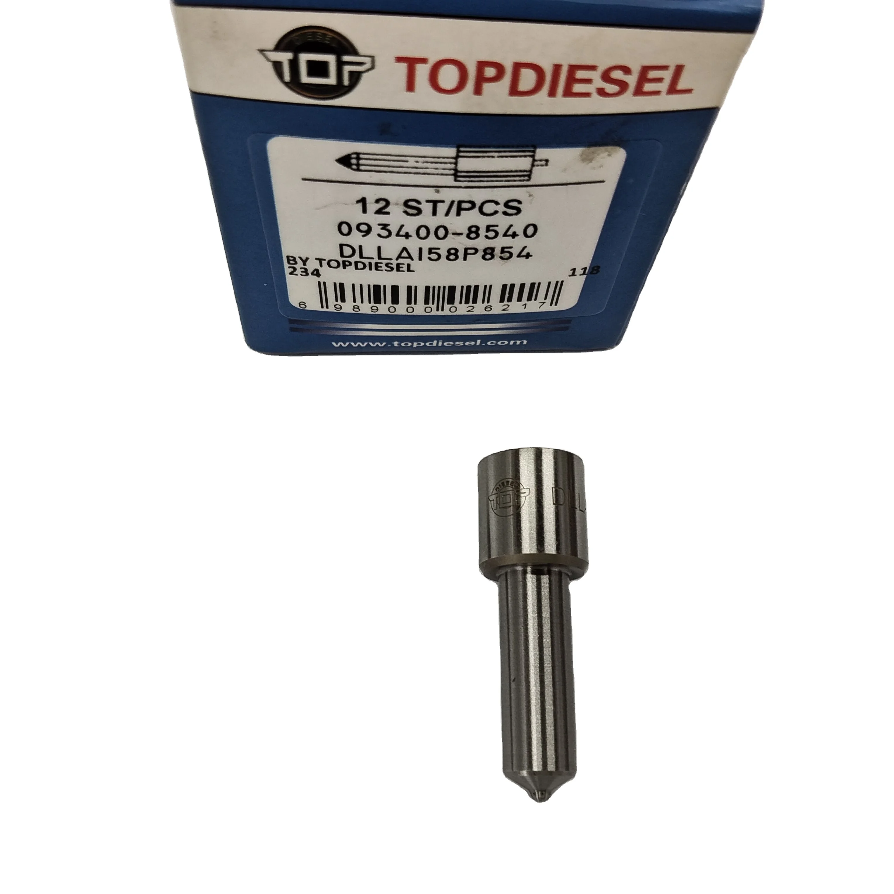 

Форсунка инжектора TOPDIESEL DLLA 158P 854/DLLA158P854 093400-8540 для инжектора DENSO 095000-5471,8-97609788-3