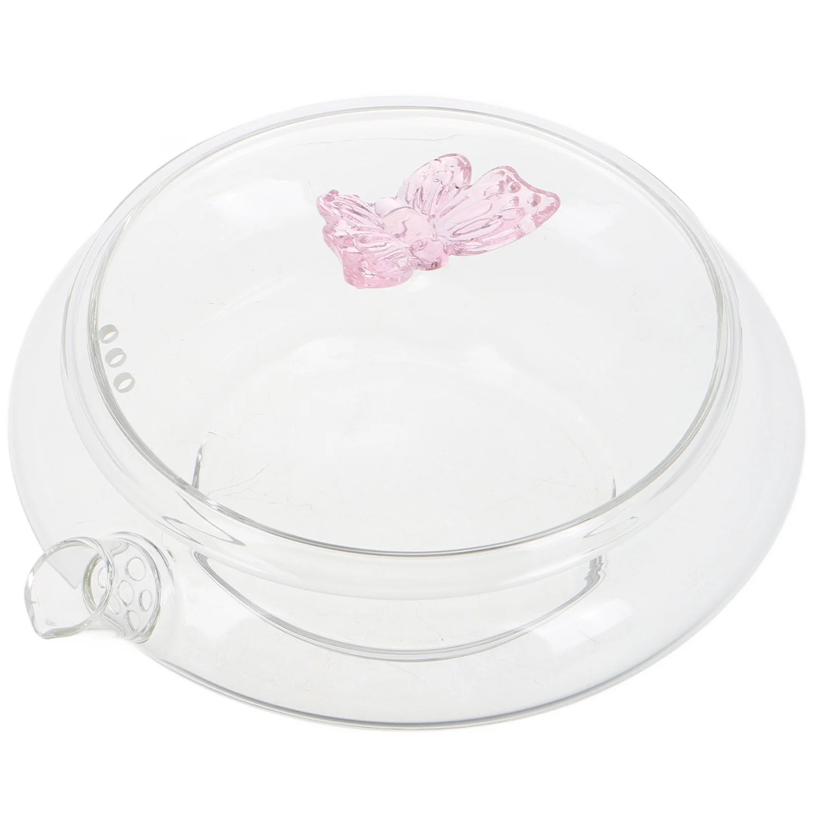 

380ml Clear Heat Resistant Glass Teapot Loose Leaf Tea Cold Brewing Portable Elegant Design Ideal for Home Teapot for Home