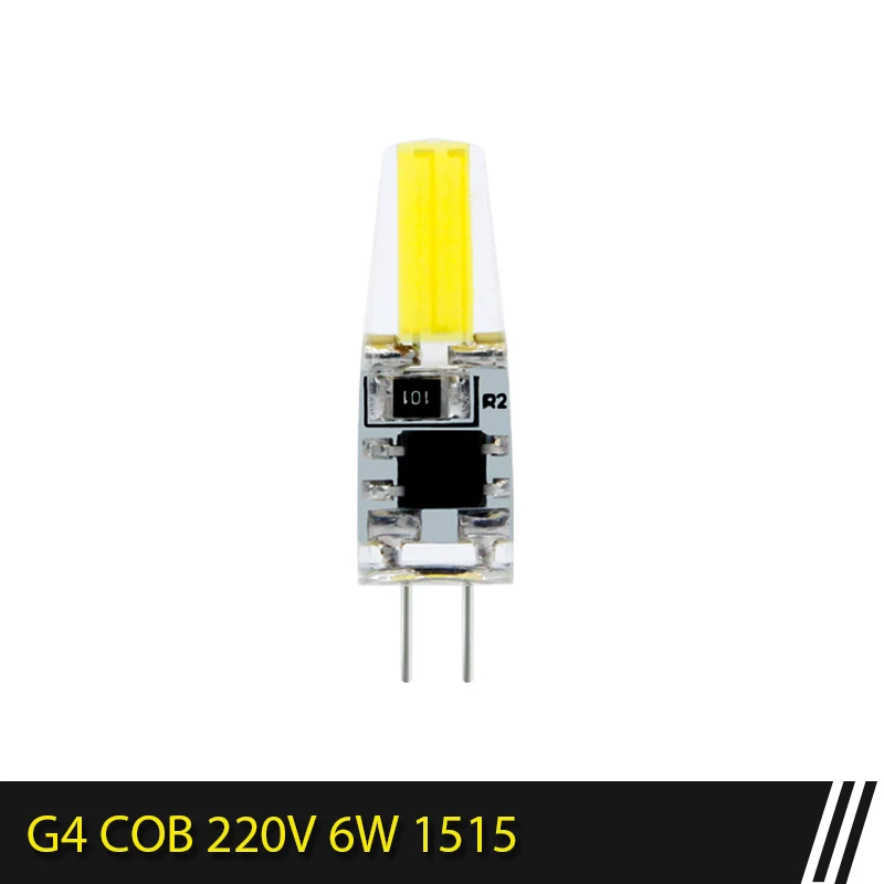 G4 LED COB Lamp Dimbaar 6W 9W COB LED Lamp E14 AC/DC 12V 220V Lampada LED G9 COB Spotlight Kroonluchter Verlichting Vervangen Halogeen