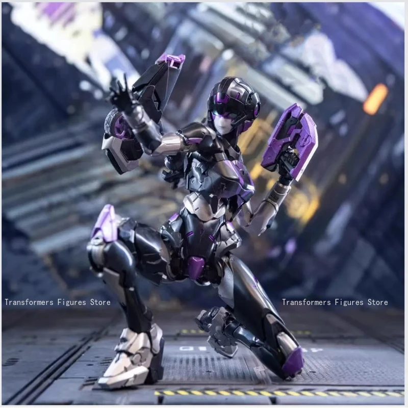 In Voorraad Transformers Charmant Infinity ko M66337 Dark Hunter Arcee Verjaardagscadeau Model Figuur Transformers Echt Speelgoed