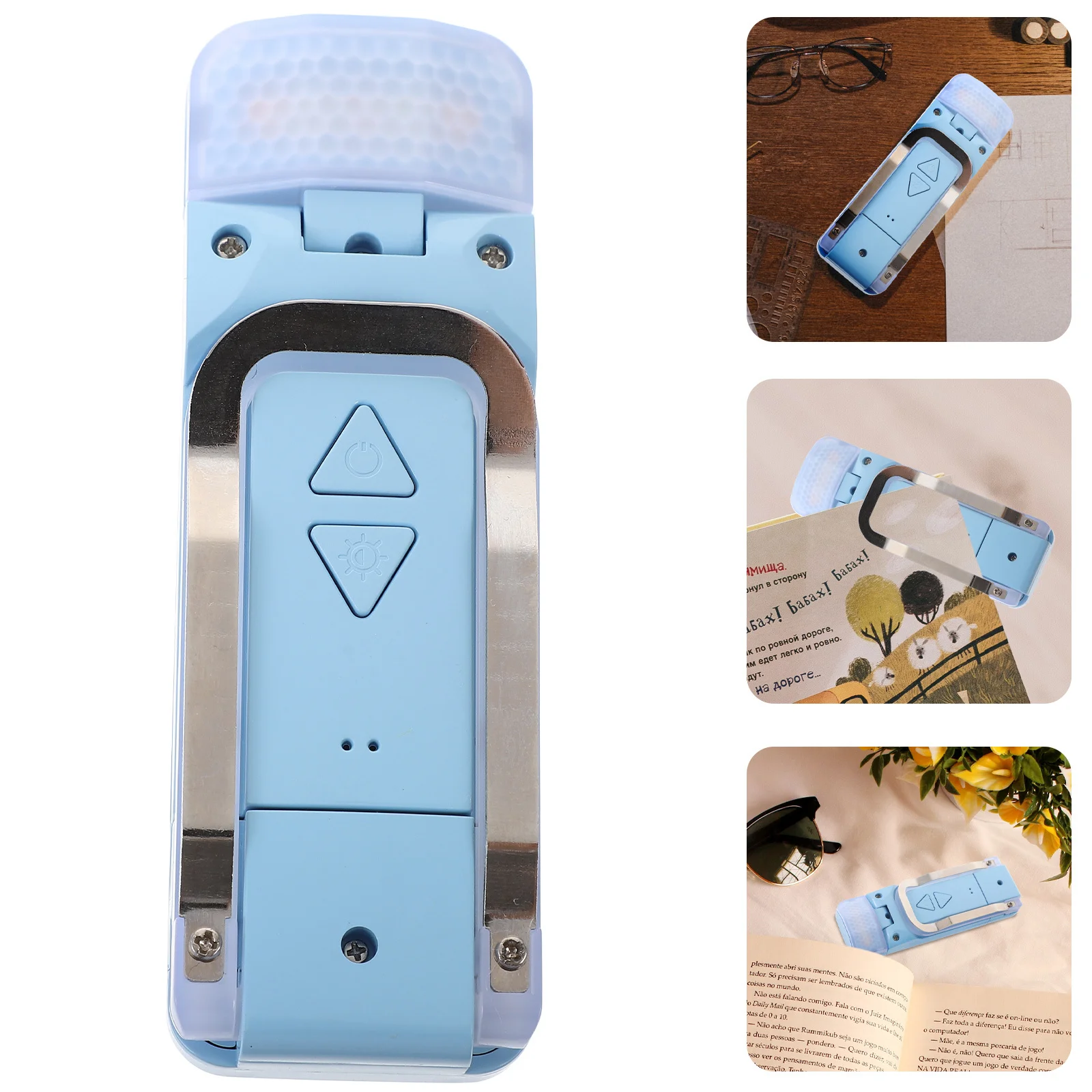 

Rechargeable Clip on Book Lamp USB Reading Light Adjustable LED Eye Care Lamp for Bed Night Reading Book Light