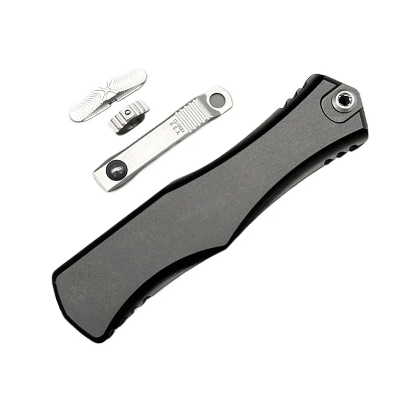 هيرا II سكينة سفر باستخدام الحاسب الآلي الطيران مقبض ألمونيوم D2 شفرة التخييم في الهواء الطلق الصيد التكتيكية الدفاع عن النفس أداة EDC سكين جيب #3
