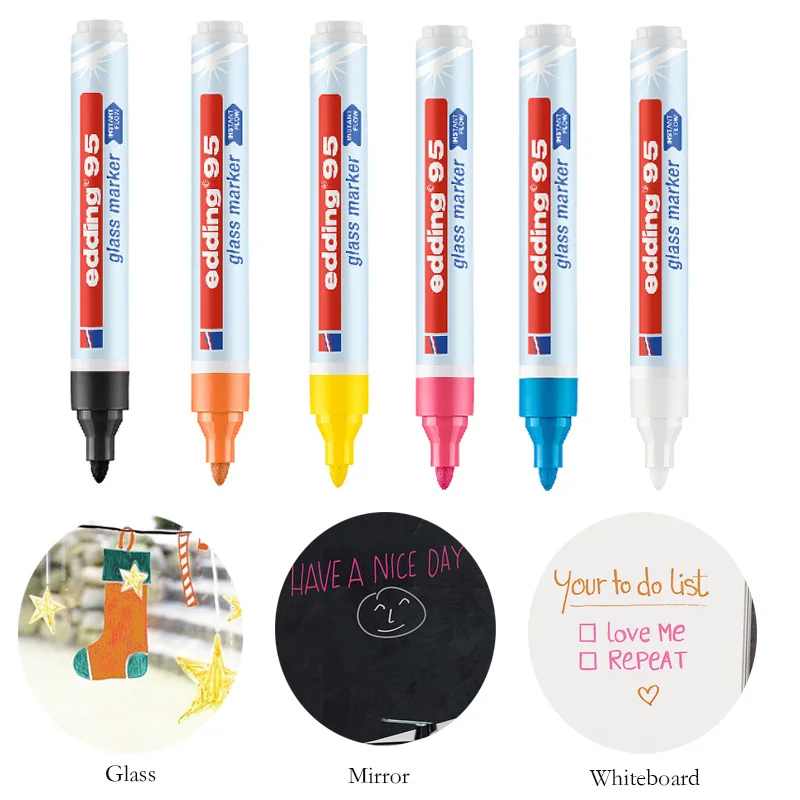 

Glass Marker Can Wipe Strong Coverage for Festival Painting Mirror Graffiti DIY Decoration Advertising Promotion Office Meeting