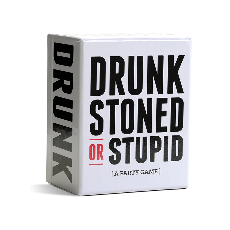 Ultimate Drunk Stone or Stupid Board Game Set for Adults with Party Theme