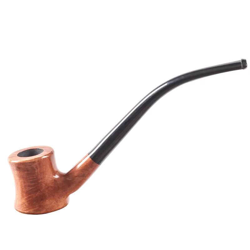 Briar Wood Smoking Pipe Germany Imported tobacco pipe Long Handle Reading Pipe Lord of the Ring Gandalf the Gray\'s Pipe