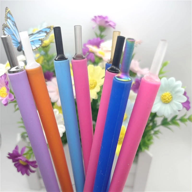 1 قطعة 510 الفولاذ المقاوم للصدأ البلاستيك نازف فوهة Hastur البسيطة القش المشتركة D5005 #6