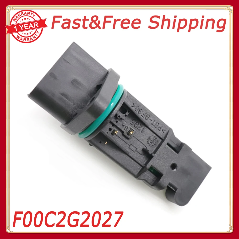 Car Air Flow Meter Sensor For AUDI A3 A4 A6 For FORD GALAXY SEAT ALHAMBRA CORDOBA SKODA Volkswagen GOLF F00C2G2027