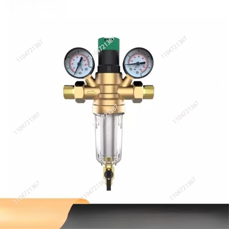 

All copper, pressurized pre-filter, large flow, scale inhibition, pre-filter