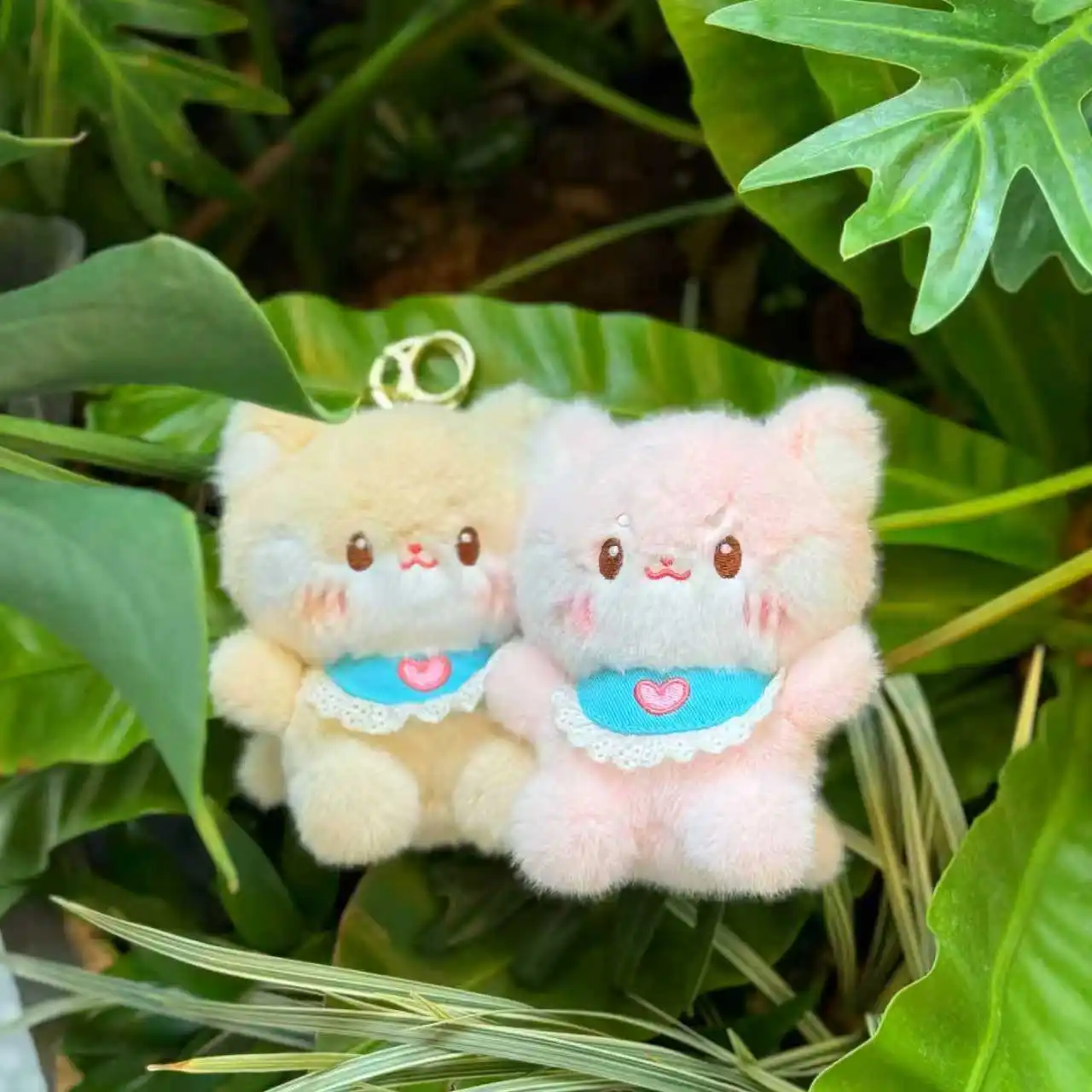 Niedlicher Miler Kätzchen Plüsch Schlüsselanhänger Mädchen Puppe Rucksack Anhänger Geburtstagsgeschenk