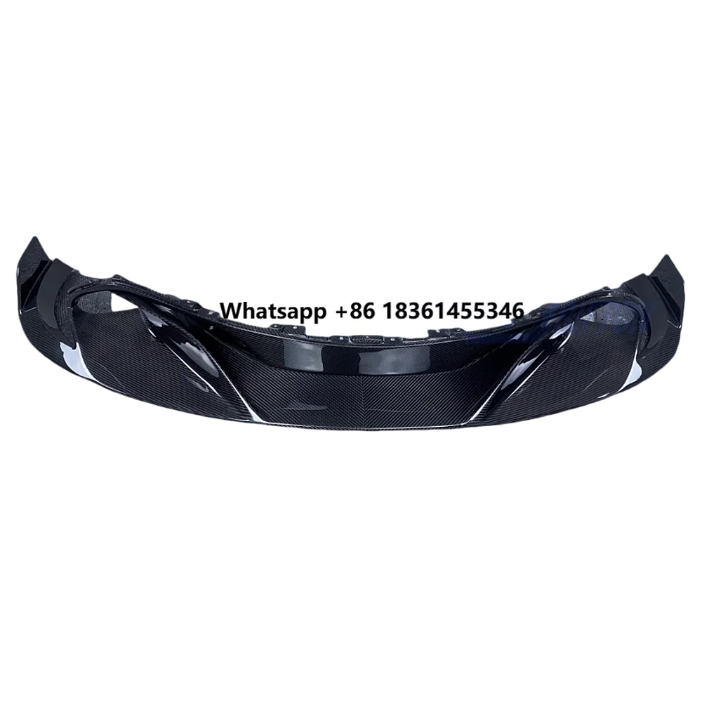 

For 720S Upgraded Dry Carbon Fiber Front Diffuser Bumper Lower Lip Body Kit