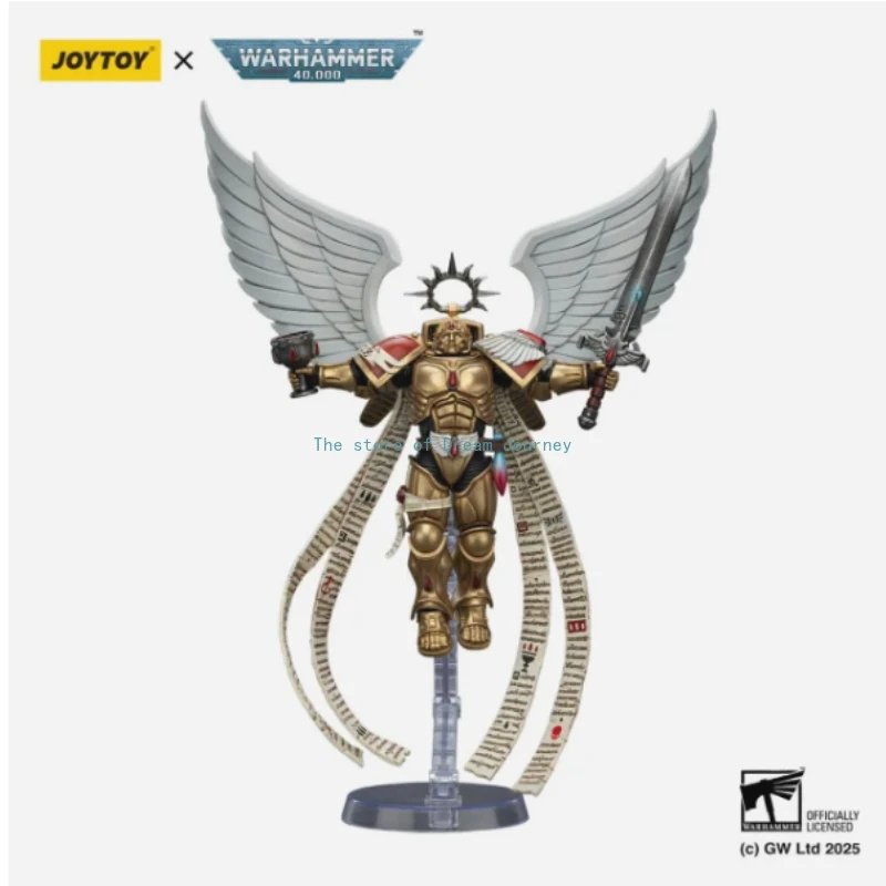 

JOYTOY Dark Source Warhammer 40K Holy Blood Angel equipped with Crimson Broad Sword of Saint Gilles 1:18 Mobile Soldier