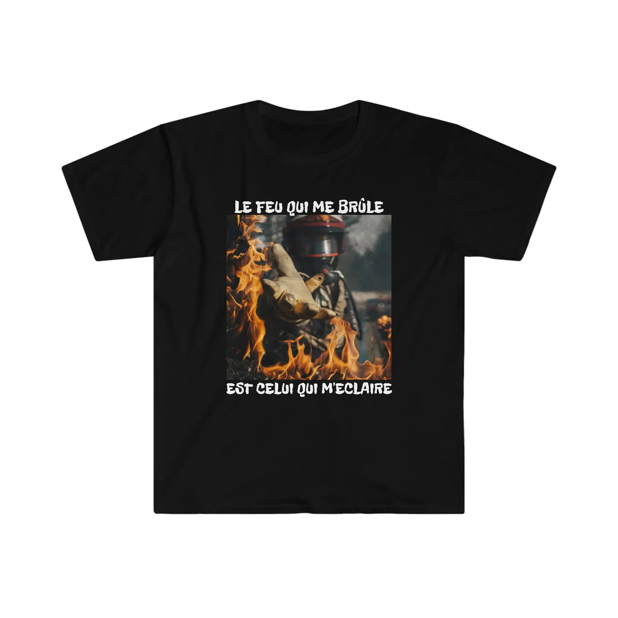 

Firefighter Unisex T-Shirt, 100% Cotton, Black