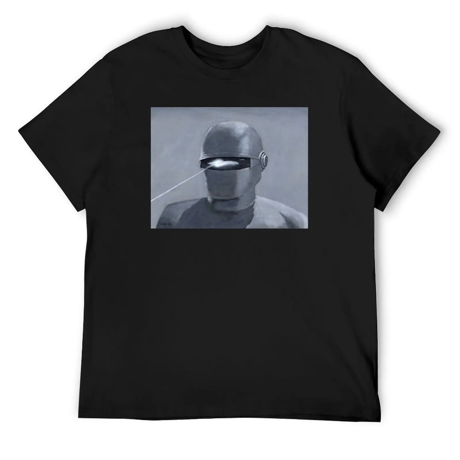 The Day the Earth Stood Still - Gort Acylic Painting T-Shirt man t shirt hippie clothes mens clothes