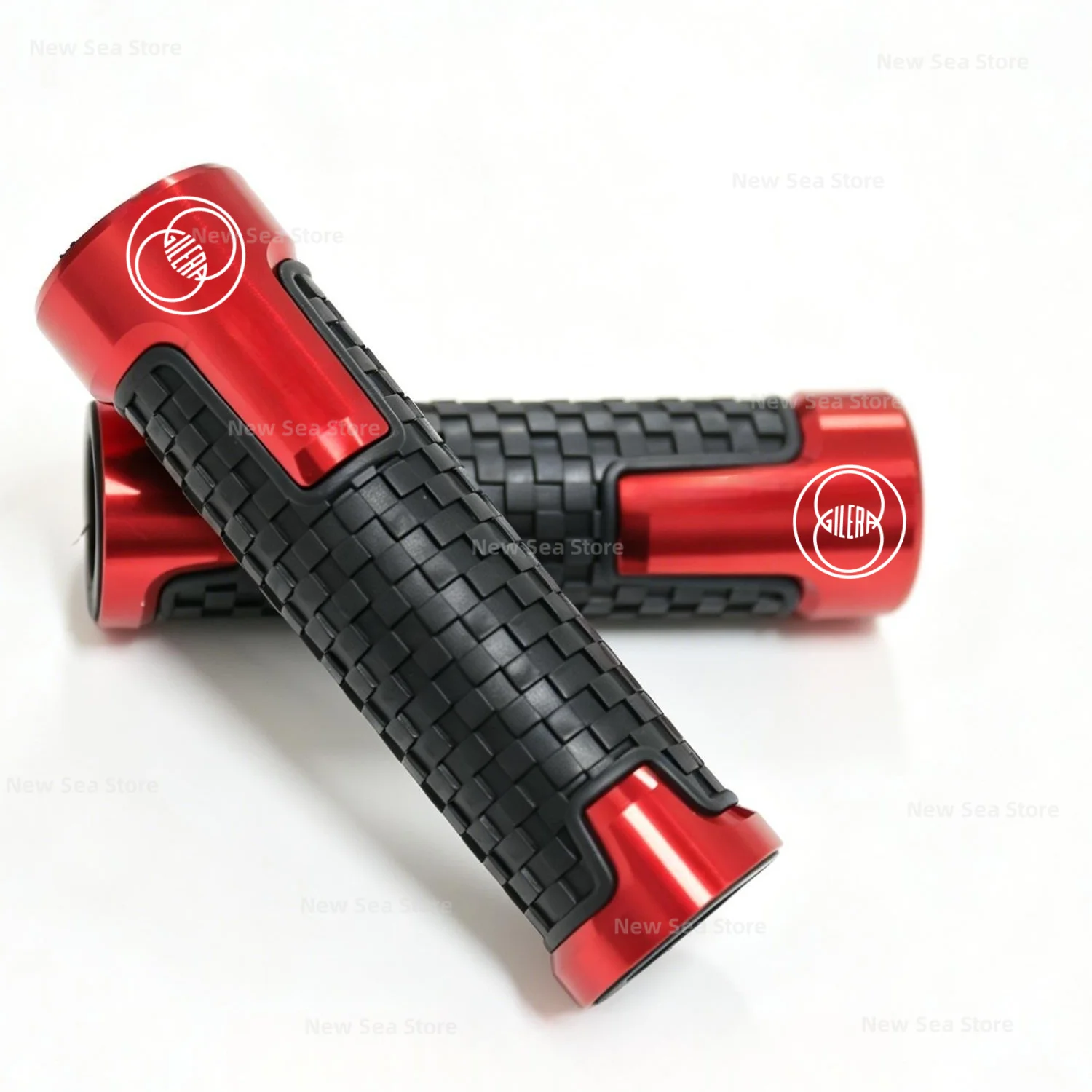 Accesorios para Motocicleta CNC, Puños de Manillar de 7/8" 22mm para Gilera GP800 Fuoco Nexus 500 Runner 50 125 200