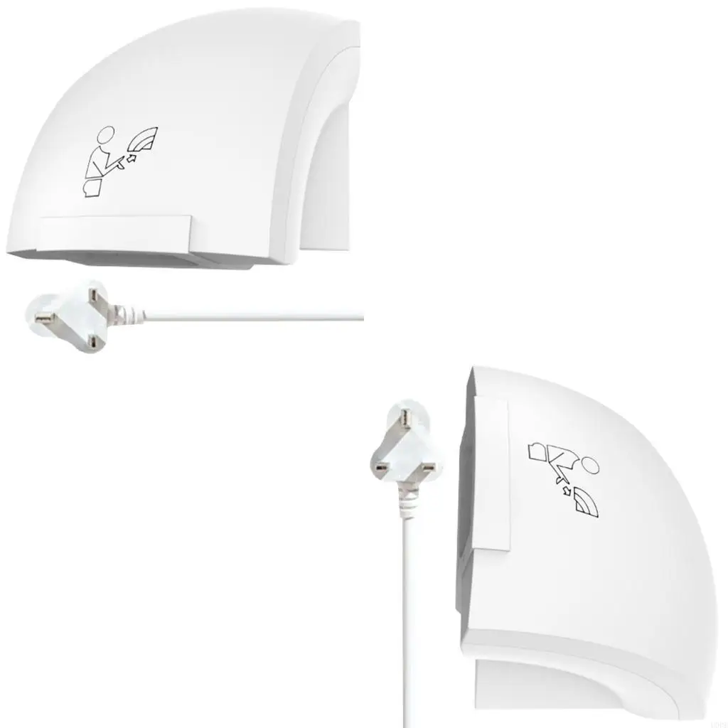 

Автоматическая небольшая сушилка для рук, 220 В, мощный инструмент для сушки, экономящая пространство, текстура из АБС-пластика