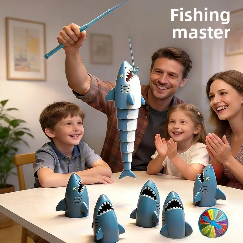 

Fishing Battle Fishing Master Multi-person Interactive Board Game Decompression Toys Children's Toys