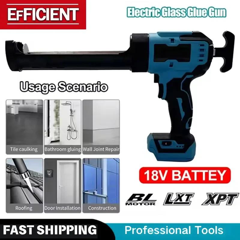 

Аккумуляторный электрический пистолет для герметика Makita 18В, для стекла, цемента, клея, герметизации, беспроводной, для стеклянных дверей и окон