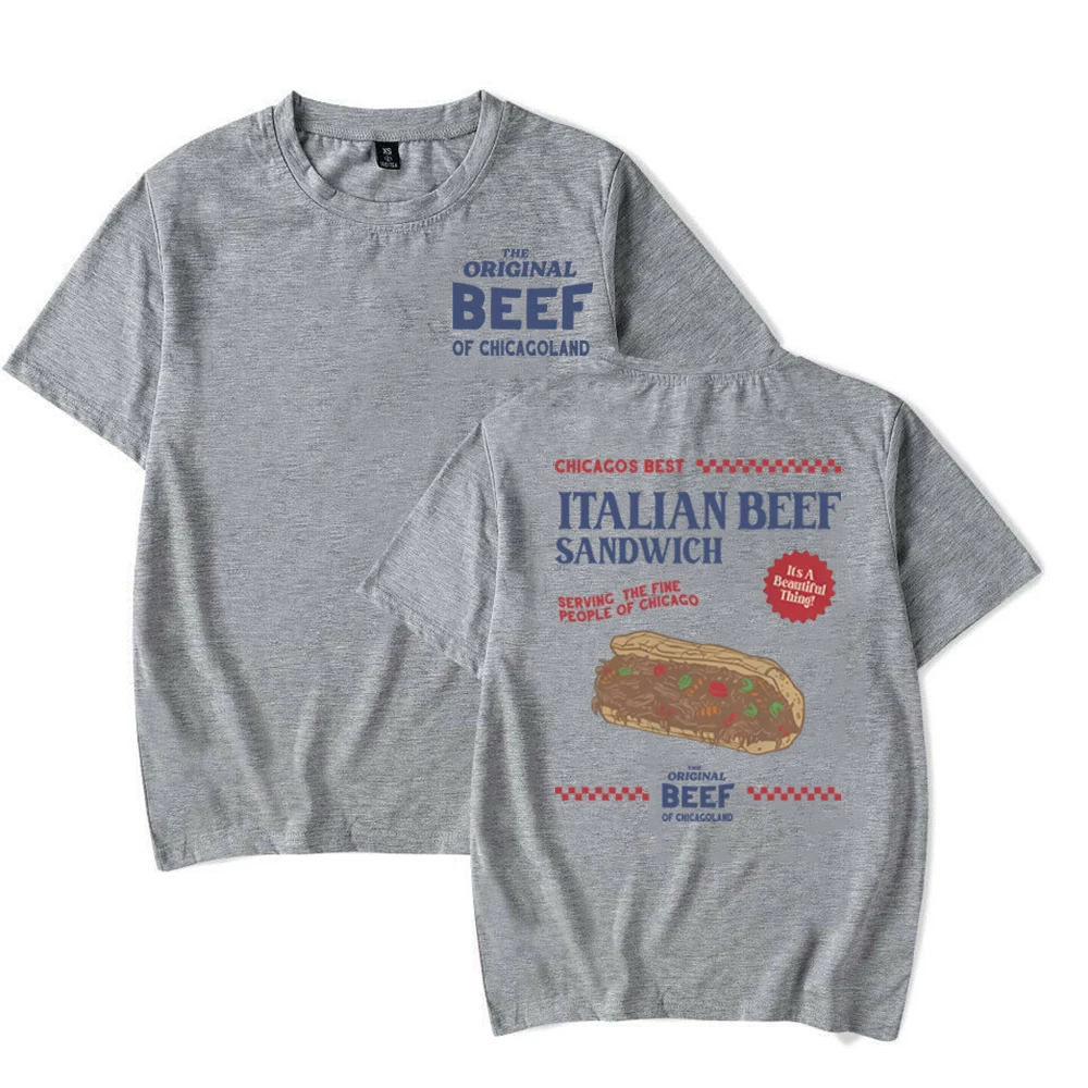 Tv Show The Bear T-Shirt Retro 90s 2 Side Print Unisex Retro Italian Beef Sandwich Shirt The Original Beef of Chicagoland Shirts