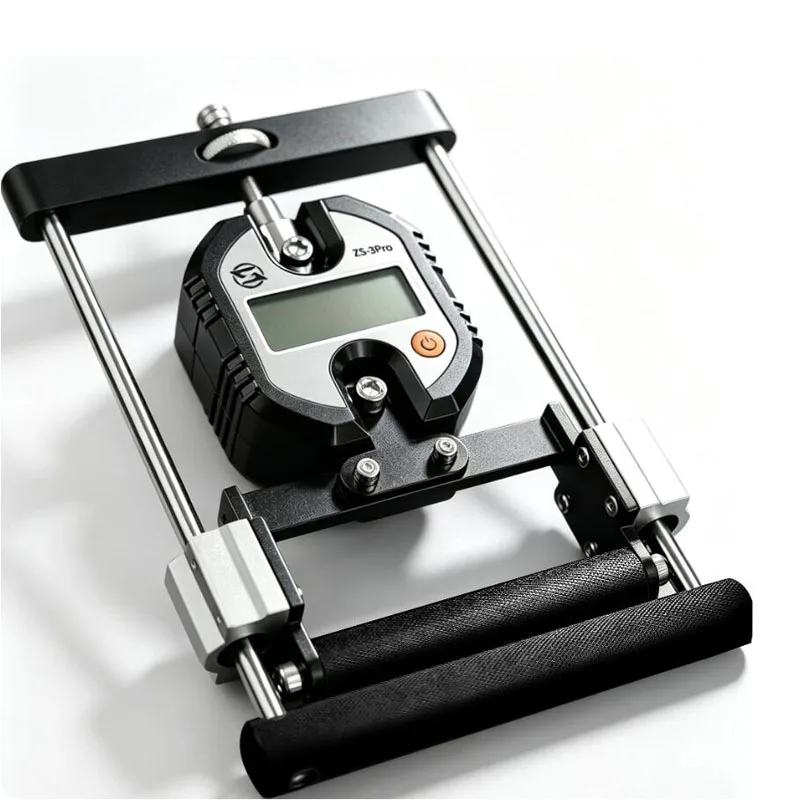 ZS-3PRO Electronic Hand Grip Dynamometer with Peak Hold Test Feature Adjustable Grip Width Slide-Rail Structure Aluminum Alloy B