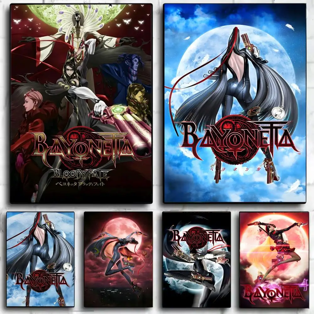 Bayonetta 3 game Poster Wall Art Print Poster Decorative Mural Home Decor Gift Unframed