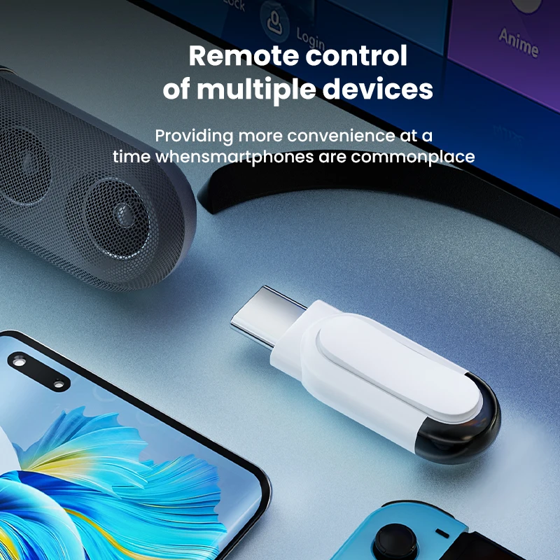 Mobile Smart Remote Control Type C Micro USB IOS Interface Smart Infrared App Control Wireless Adapter For TV Air Conditioner