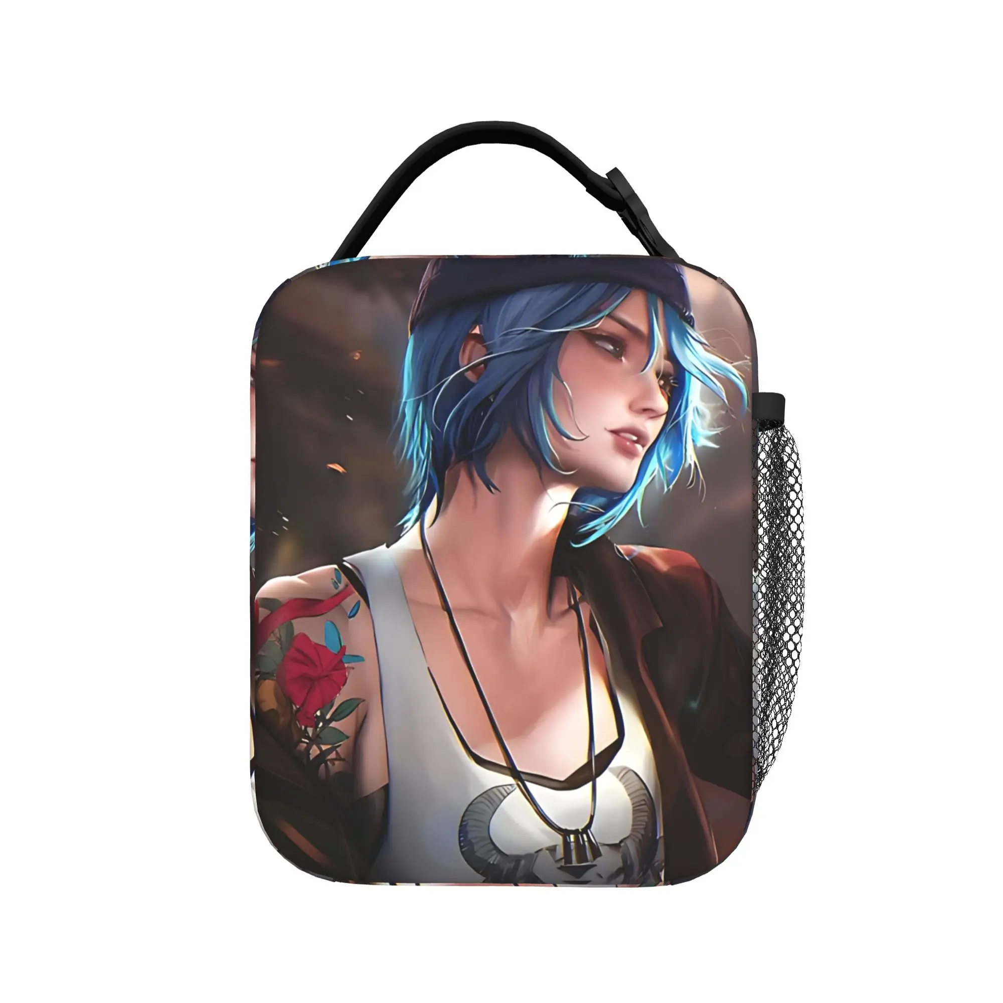 Life is Strange Game Insulated Lunch Bag Large  Reusable Cooler Bag Tote Lunch Box Office  Travel Food Handbags