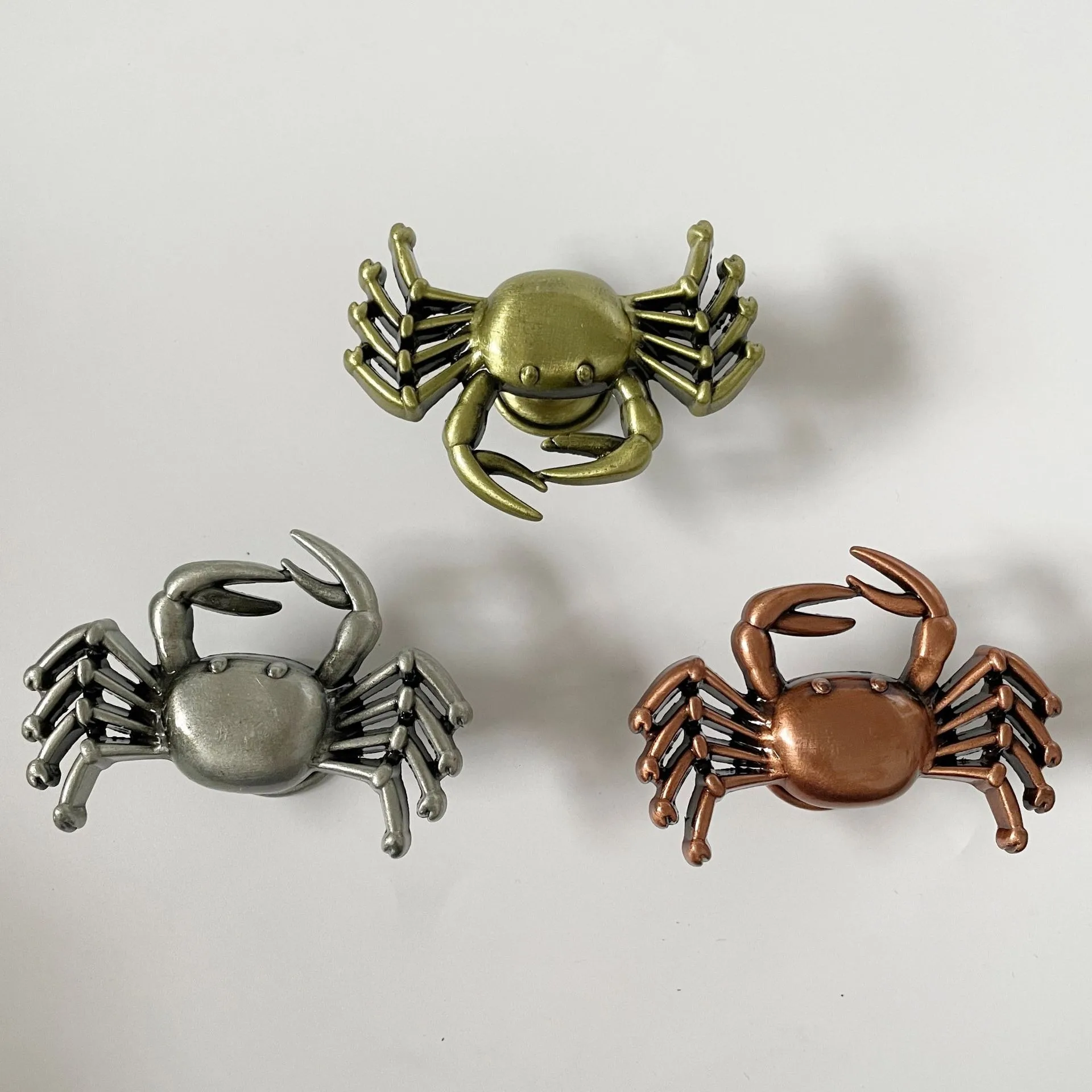 New Modern Marine Animal Crab Drawer Knob – Furniture Handle for Cabinets & Shoe Closets