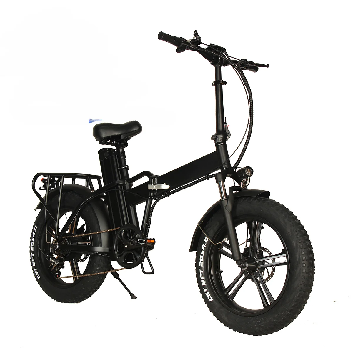 for 20*4 inch 750W 48V 20Ah Fast 30mph Long Range Fat Tire Electric Bike Folding City Ebike Foldable