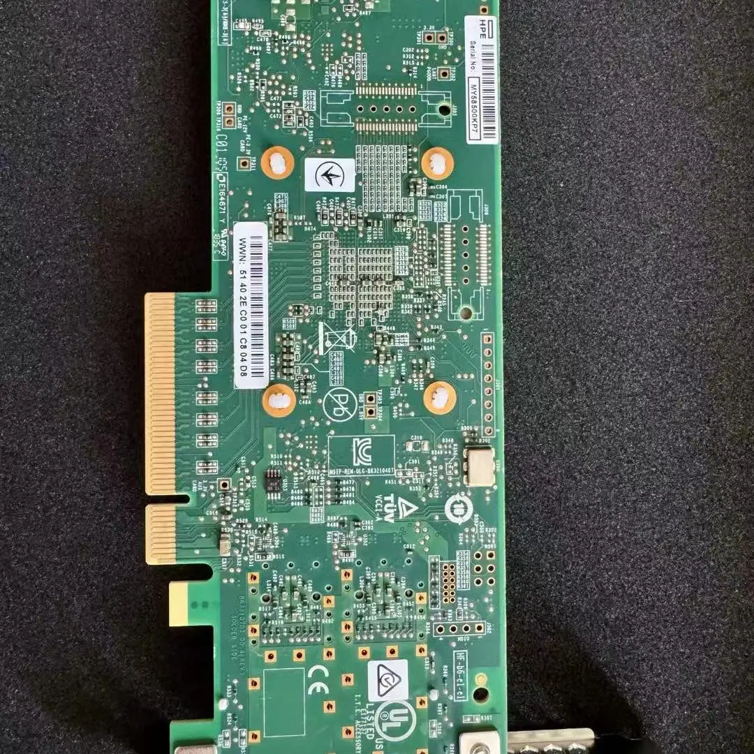 عرض ساخن لعام 2025 بطاقة HPE P9M76A بمنفذ مزدوج 32 جيجا بايت من الألياف قناة HBA 868141-001 SN1600Q QLE2742