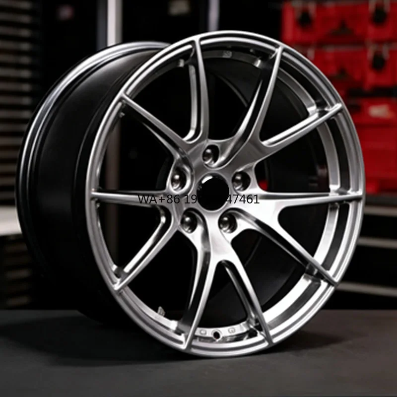 

Aftermarket 6061 Aluminum Alloy Aftermarket Upgrade Lightweight Monoblock Brushed Finish Forged Wheels 5x120 5x115 18 19 Inch