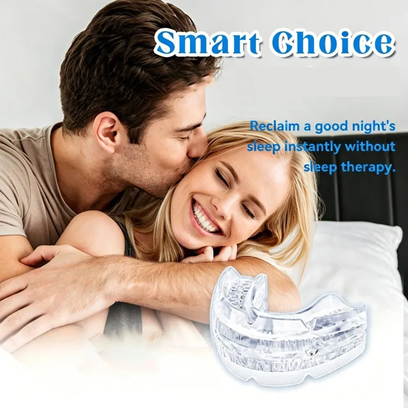 [NEW] Anti Snore Mouth Guard Stop Snoring Mouthpiece Sleep Device Night Teeth Grinding Protector Sleeping Aid