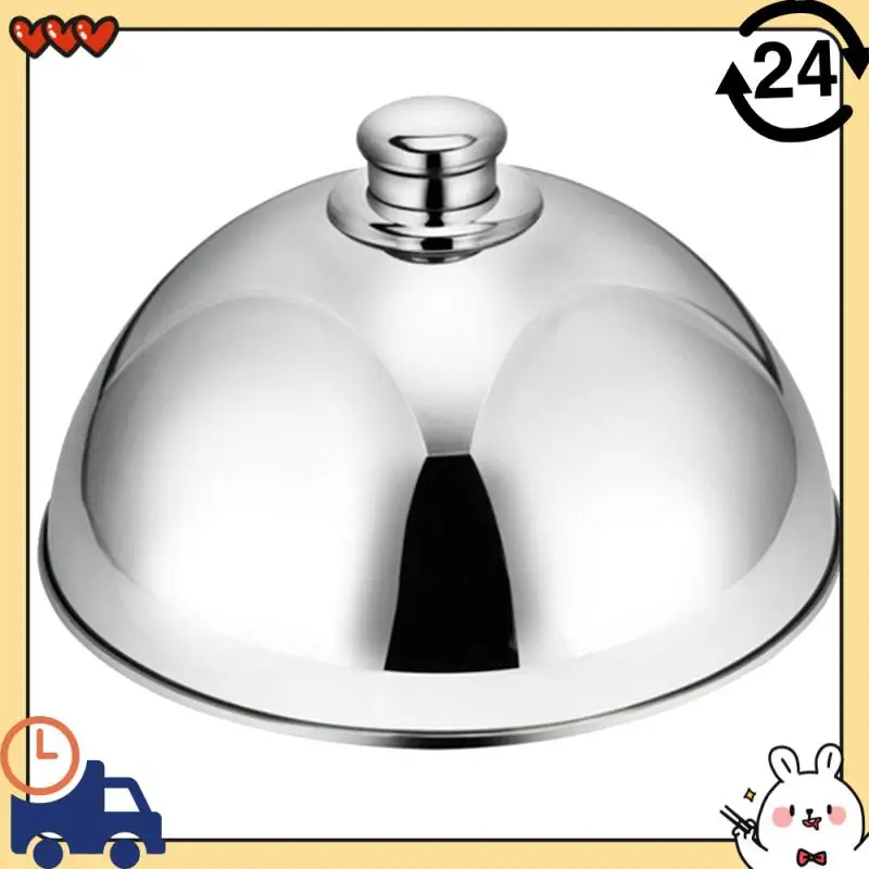 

Food Cover Cooking Tool Stainless Steel Food Dish Cover Lid Anti-Fly Dustproof Protect-Cover For Hotel Buffet Dish Cover