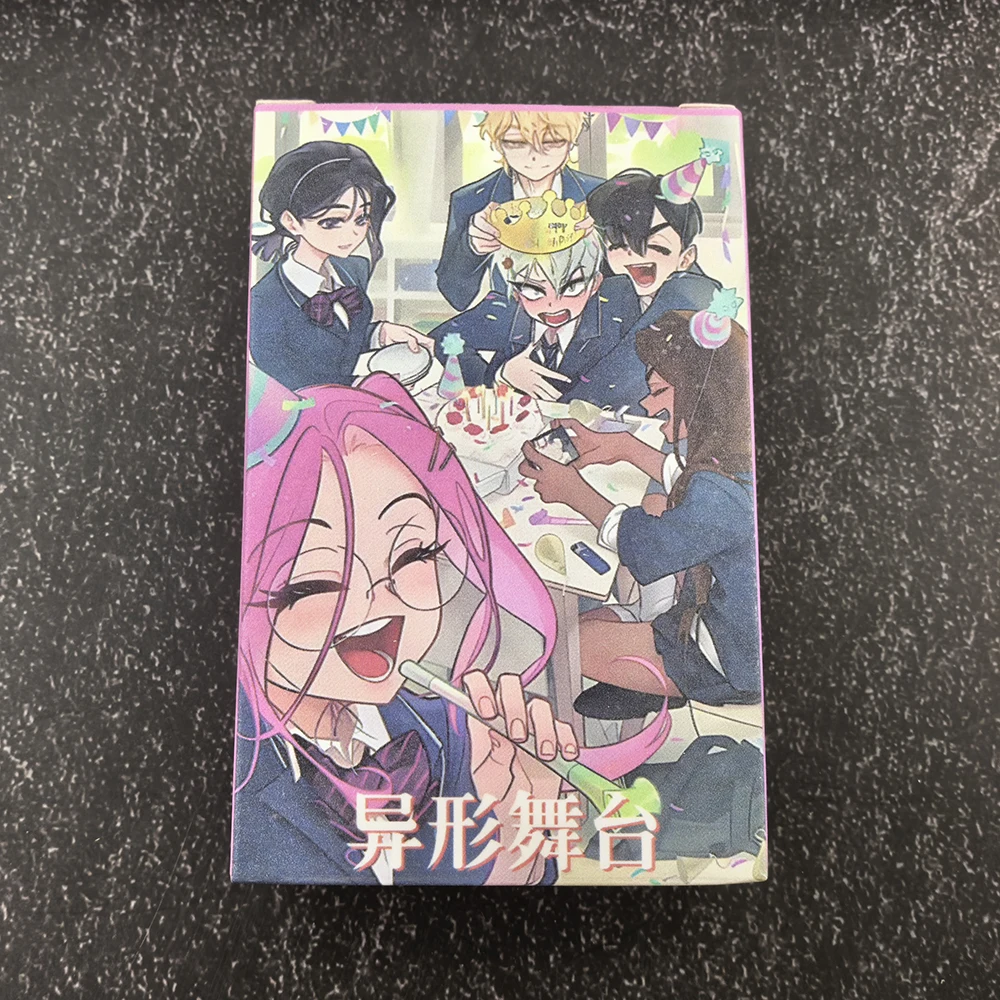 55pcs Alien Stage Lomo Cards Anime Mizi Sua Ivan Till Photocard Pack Cute Character Collectible Cards Collection Decor Gift