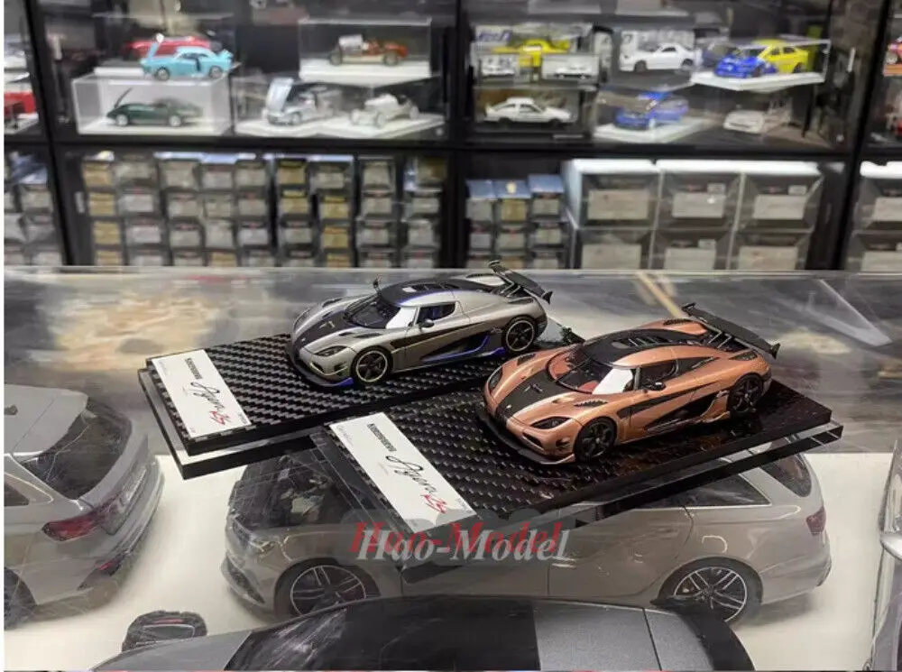 GRYNING 1/43 Voor KOENIGSEGG Agera Rs Limited Hars auto Diecast Model Auto Simulatie Speelgoed Verjaardagscadeautjes Hobby Display Collectie