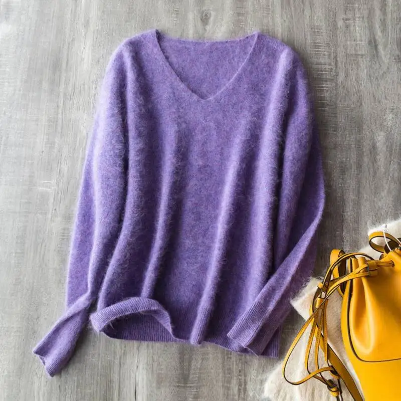 V-neck Purple