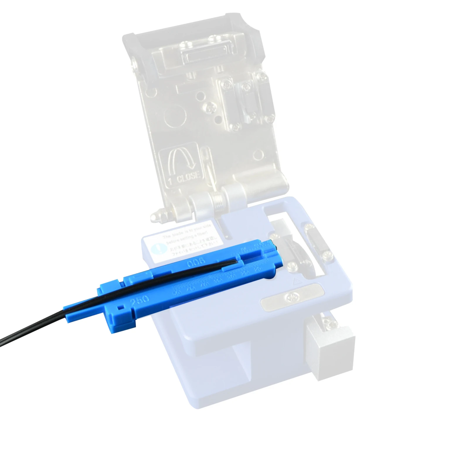 Fiber Optic Cable Stripping Tool Adjustable Scaled Length Stop Precision Wire Stripper for FTTH Termination