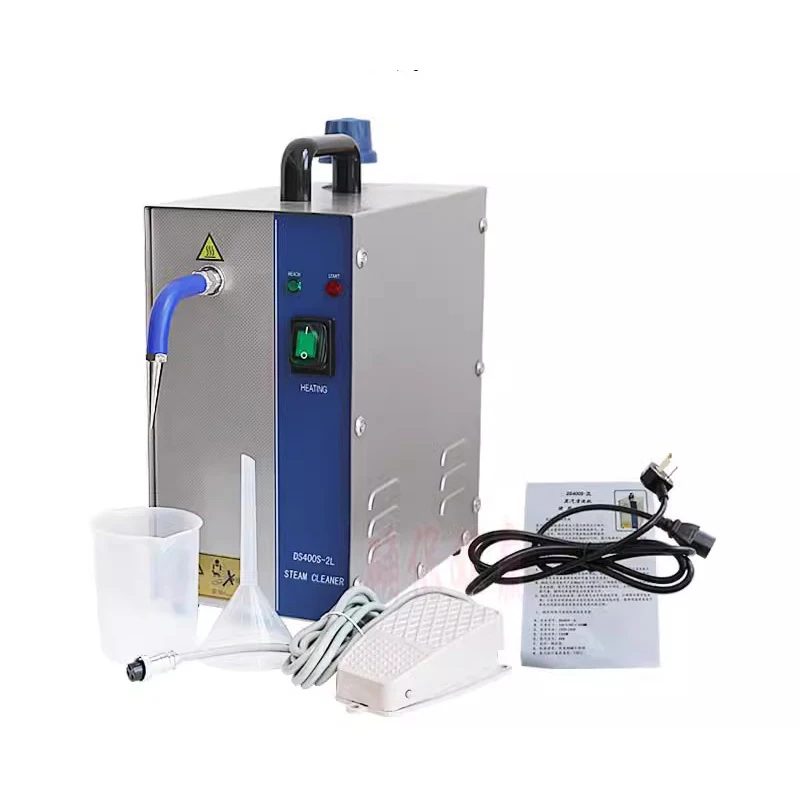 2L steam cleaning machine, steam spraying machine, 1300W small steam machine stainless steel for jewelry electroplating