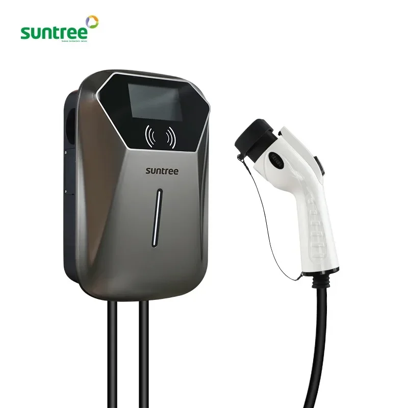 Home Commercial Use Electric Car Charge GB Wall Box EV Charger Level 2 7Kw AC Car Charger