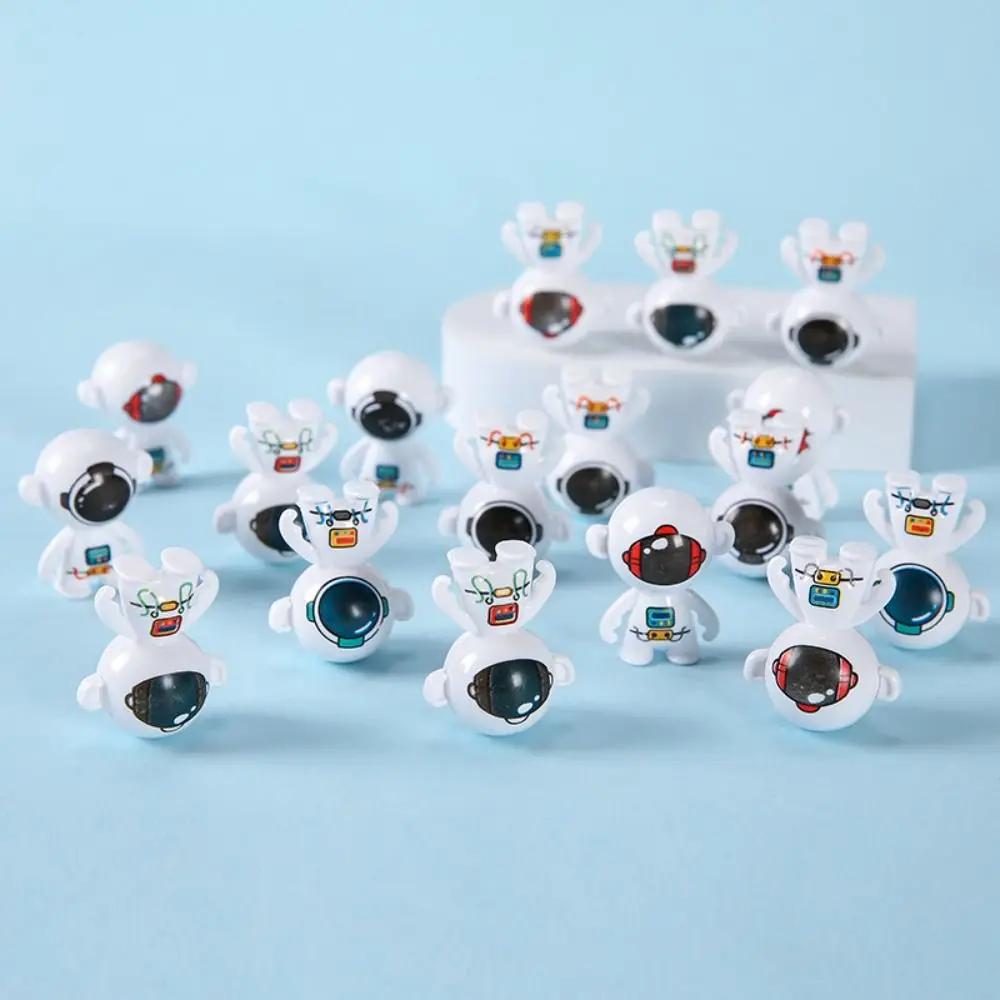 

10 шт., перевернутый мини-стакан «Космонавт», игрушка-космонавт, снимает давление, космонавт, настольная безделушка, мультяшные качели для малышей